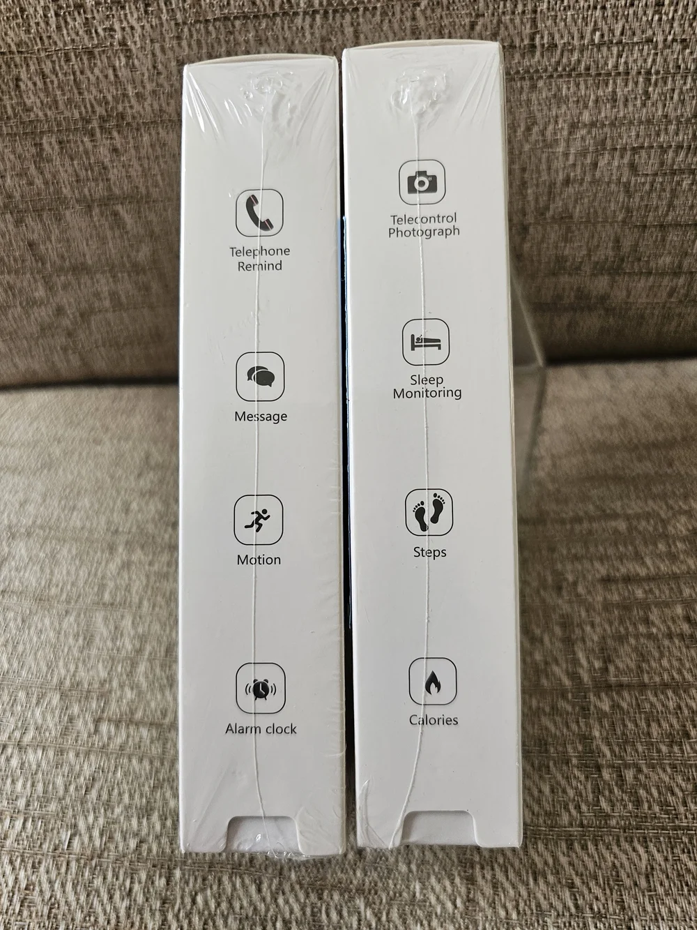 Pink Smartwatch - Compatible Wearable with Heart Rate & Notifications NiB